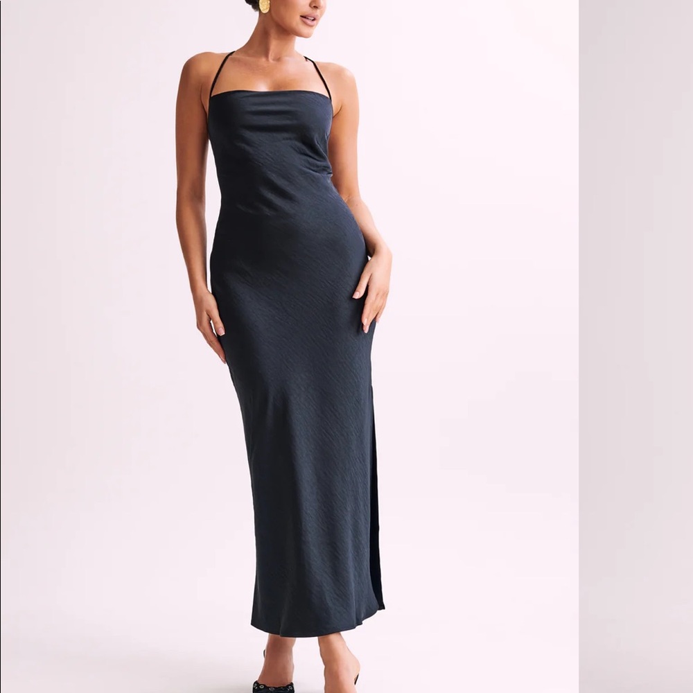 Satin Meshki Sydney dress